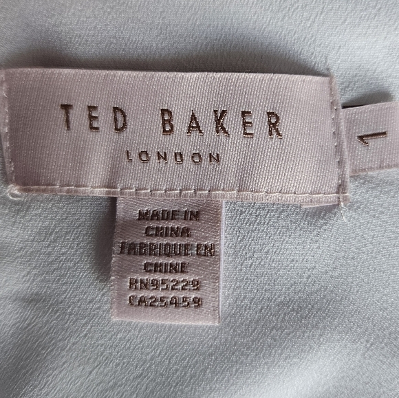 Ted Baker Robbee White Blouse Size 4 - Picture 12 of 14